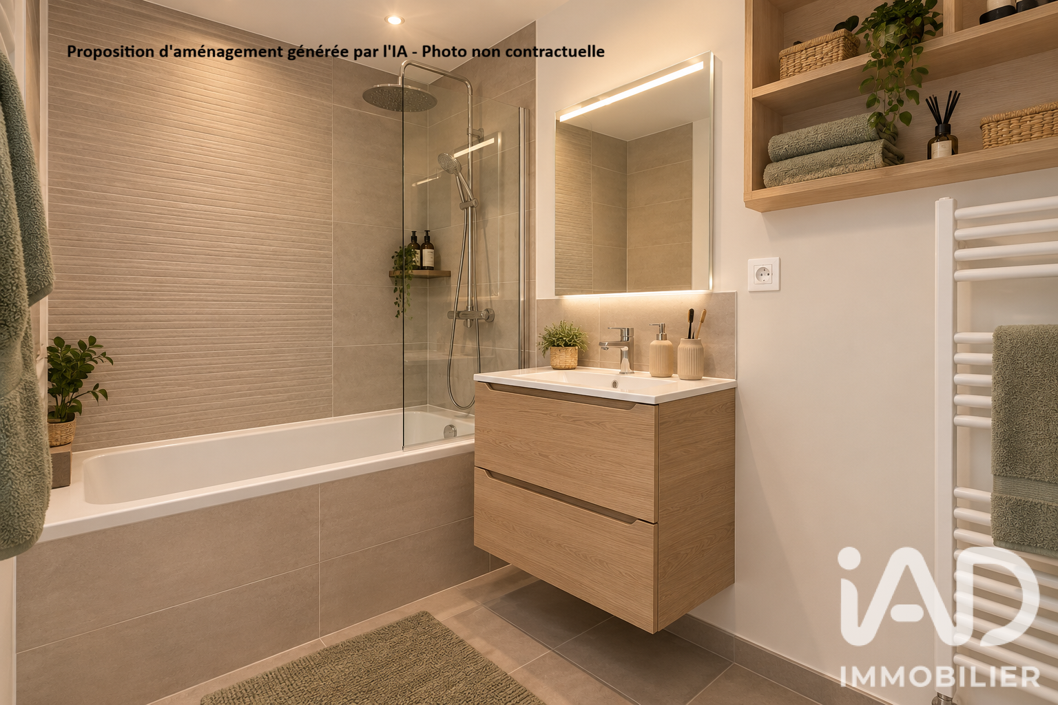 Vente appartement à Serris (77700) : appartement 2 pièces 48 m² - 2103374 — 12