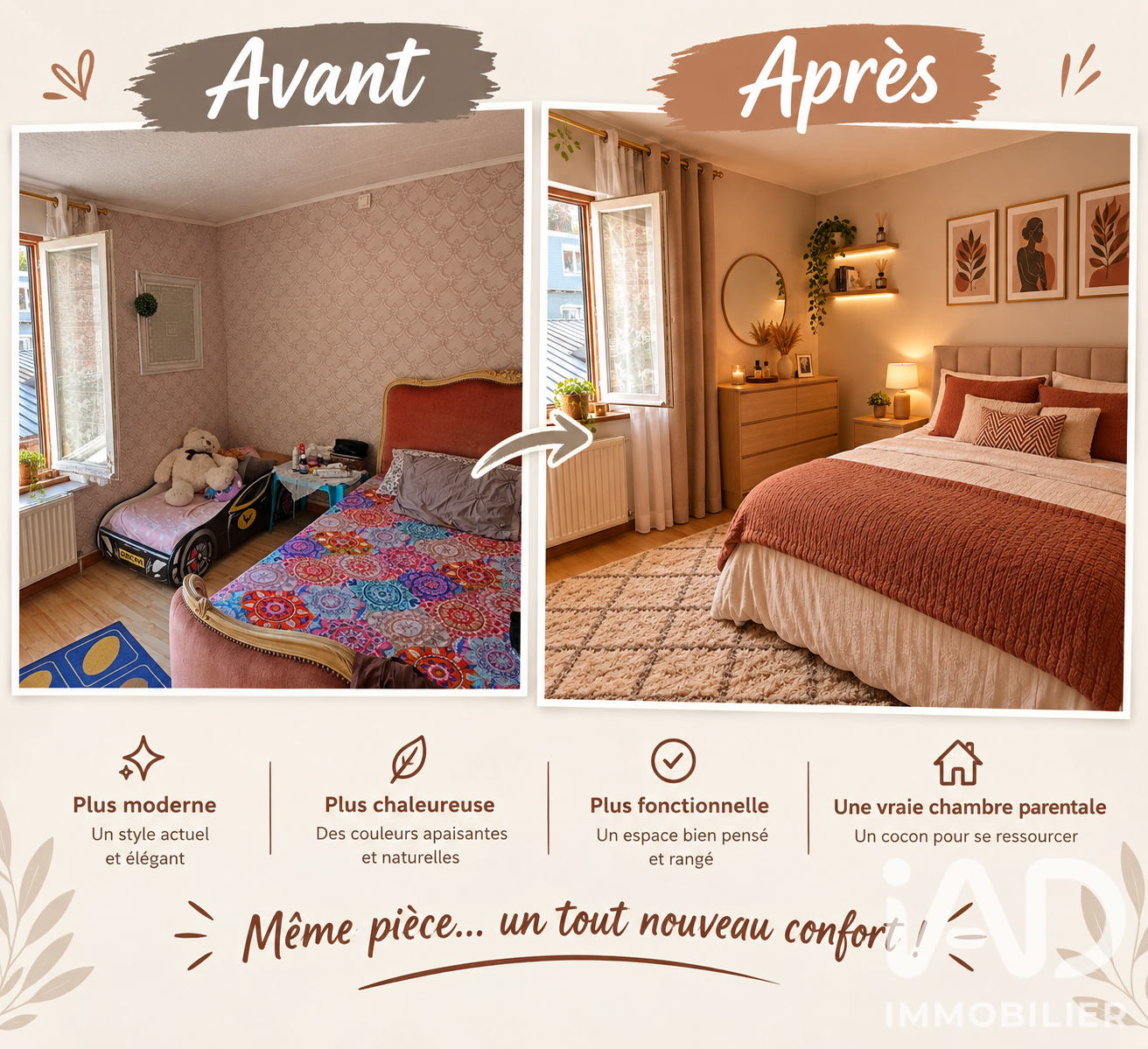 Vente maison à Marcq-en-Barœul (59700) : maison de ville 4 pièces 56 m² - 2104434 — 9