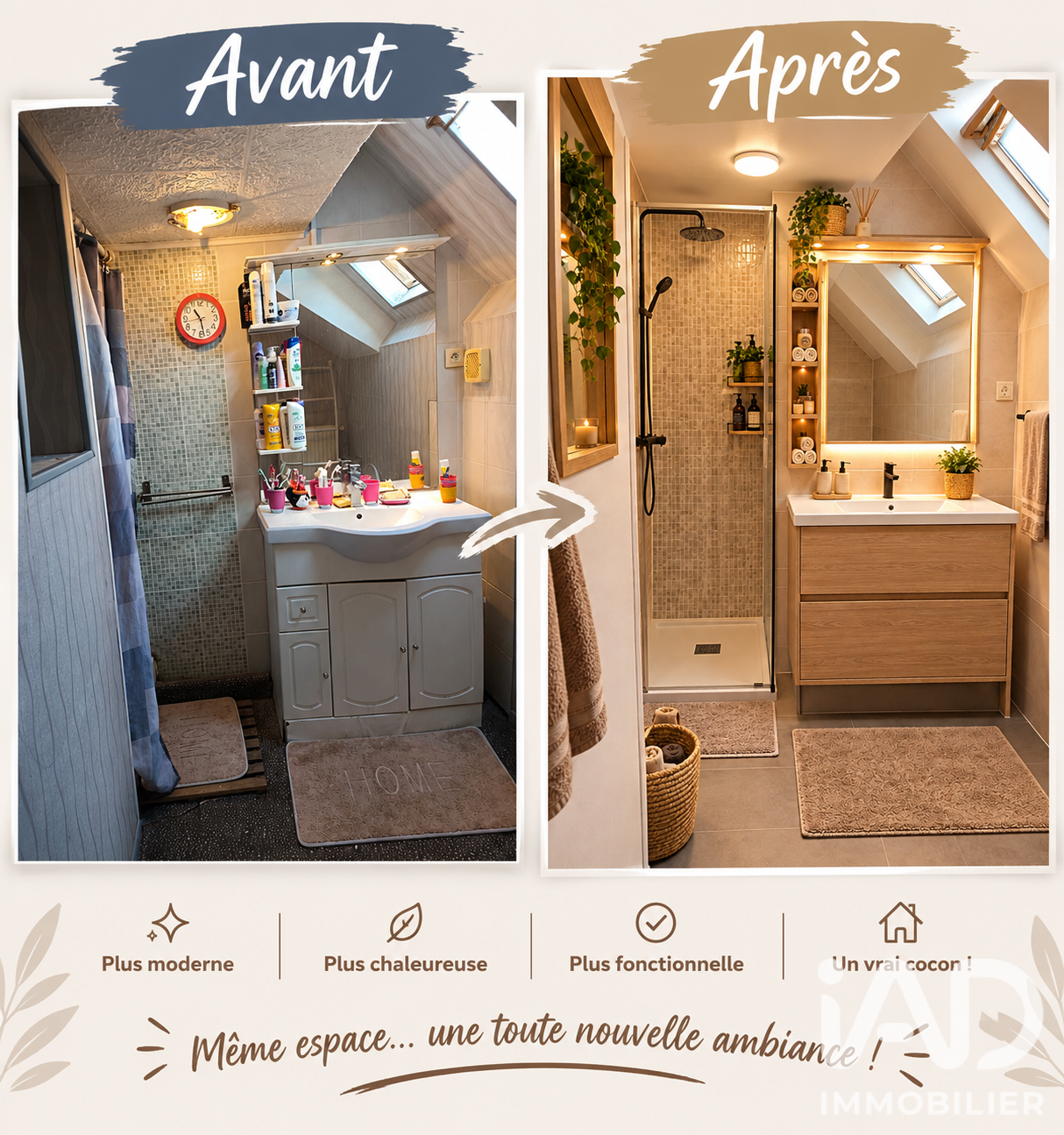 Vente maison à Marcq-en-Barœul (59700) : maison de ville 4 pièces 56 m² - 2104434 — 8