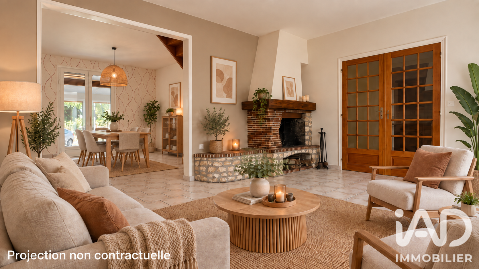 Vente maison à Nazelles-Négron (37530) : maison 5 pièces 112 m² - 2095917 — 4