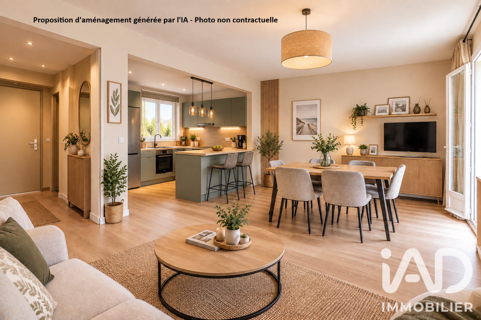 Vente appartement à Serris (77700) : appartement 2 pièces 48 m² - 2103374 — 4
