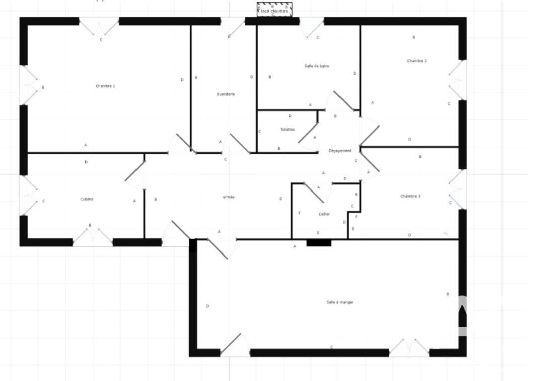Vente maison à Montady (34310) : maison 4 pièces 130 m² - 2109259 — 18