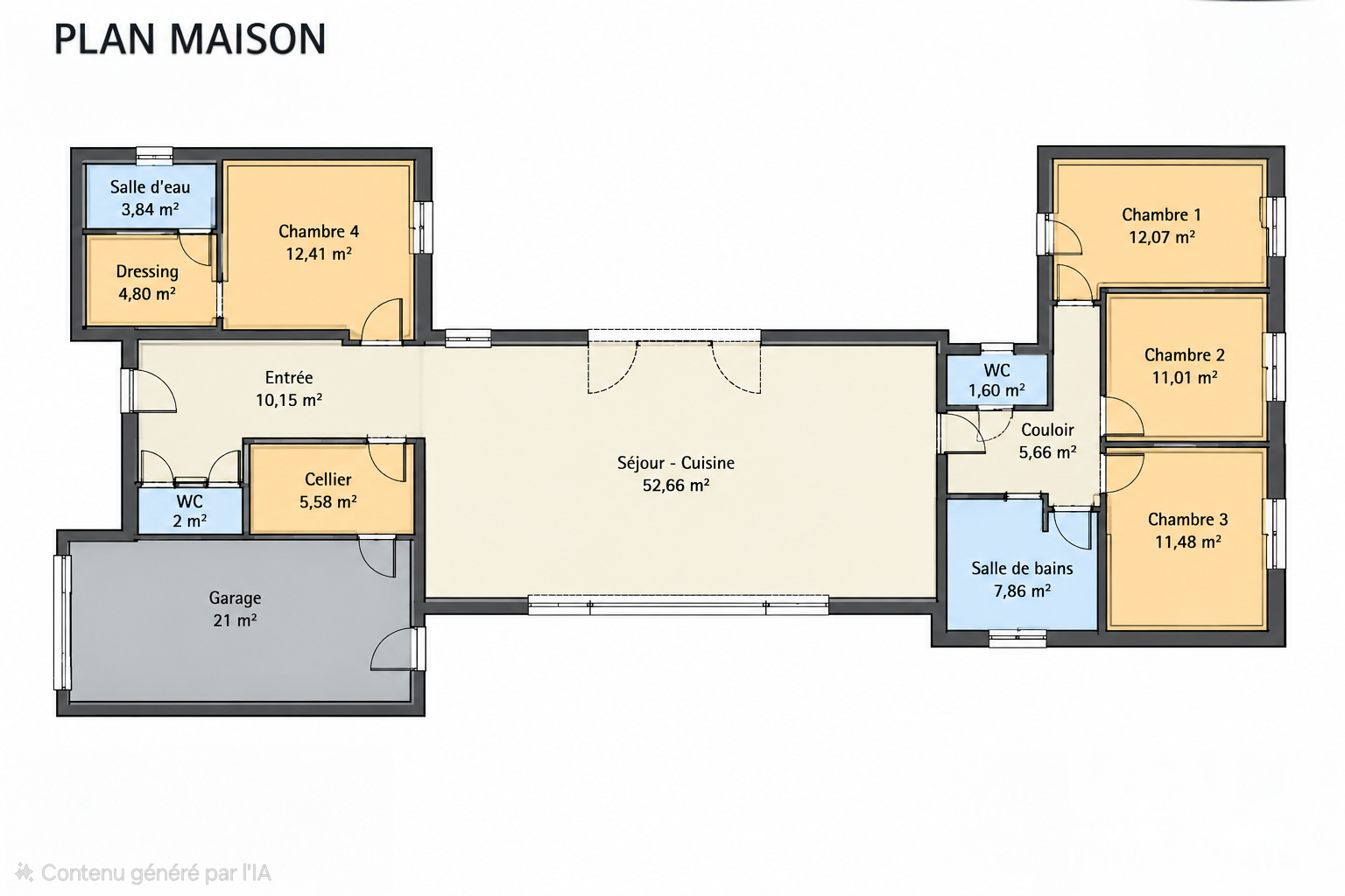 Vente maison à Montamisé (86360) : maison 5 pièces 144 m² - 2108295 — 10