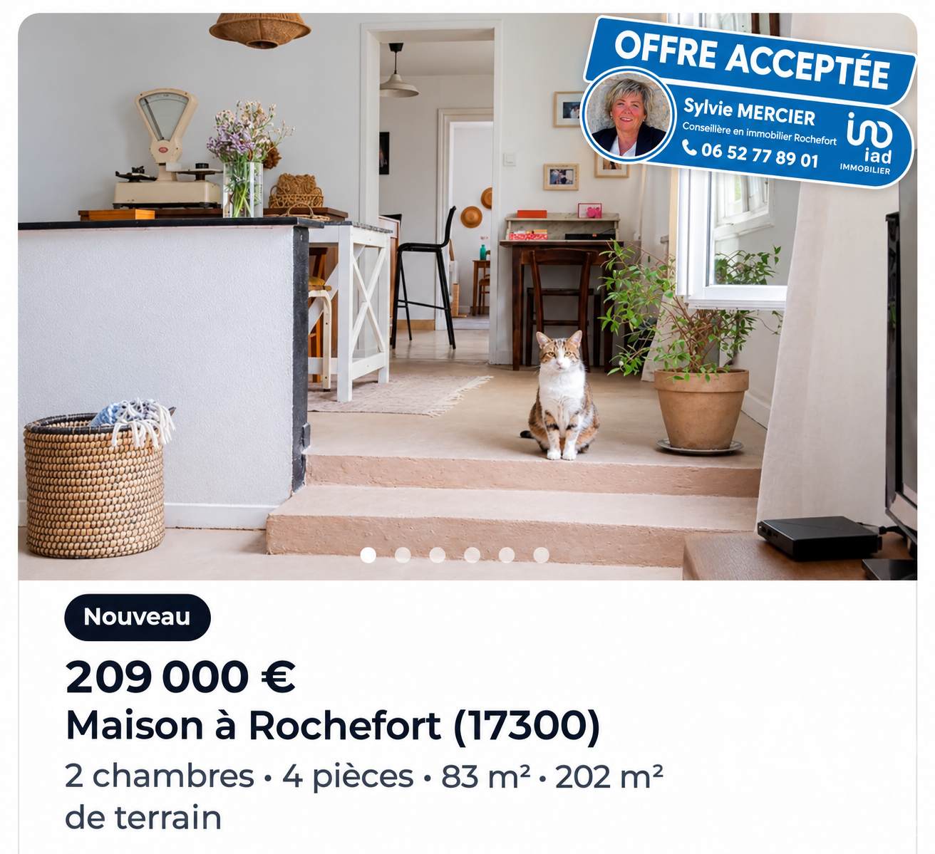 Vente maison à Rochefort (17300) : maison 4 pièces 83 m² - 2108486 — 15