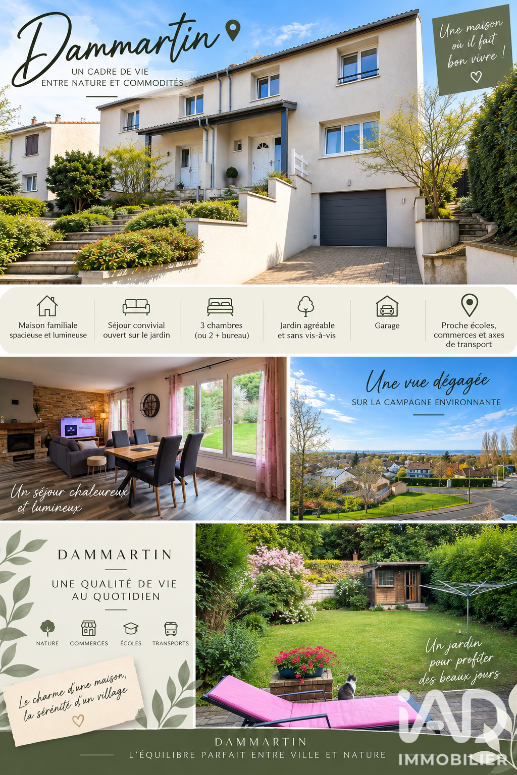Vente maison à Dammartin-en-Goële (77230) : maison 4 pièces 95 m² - 2109552 — 25