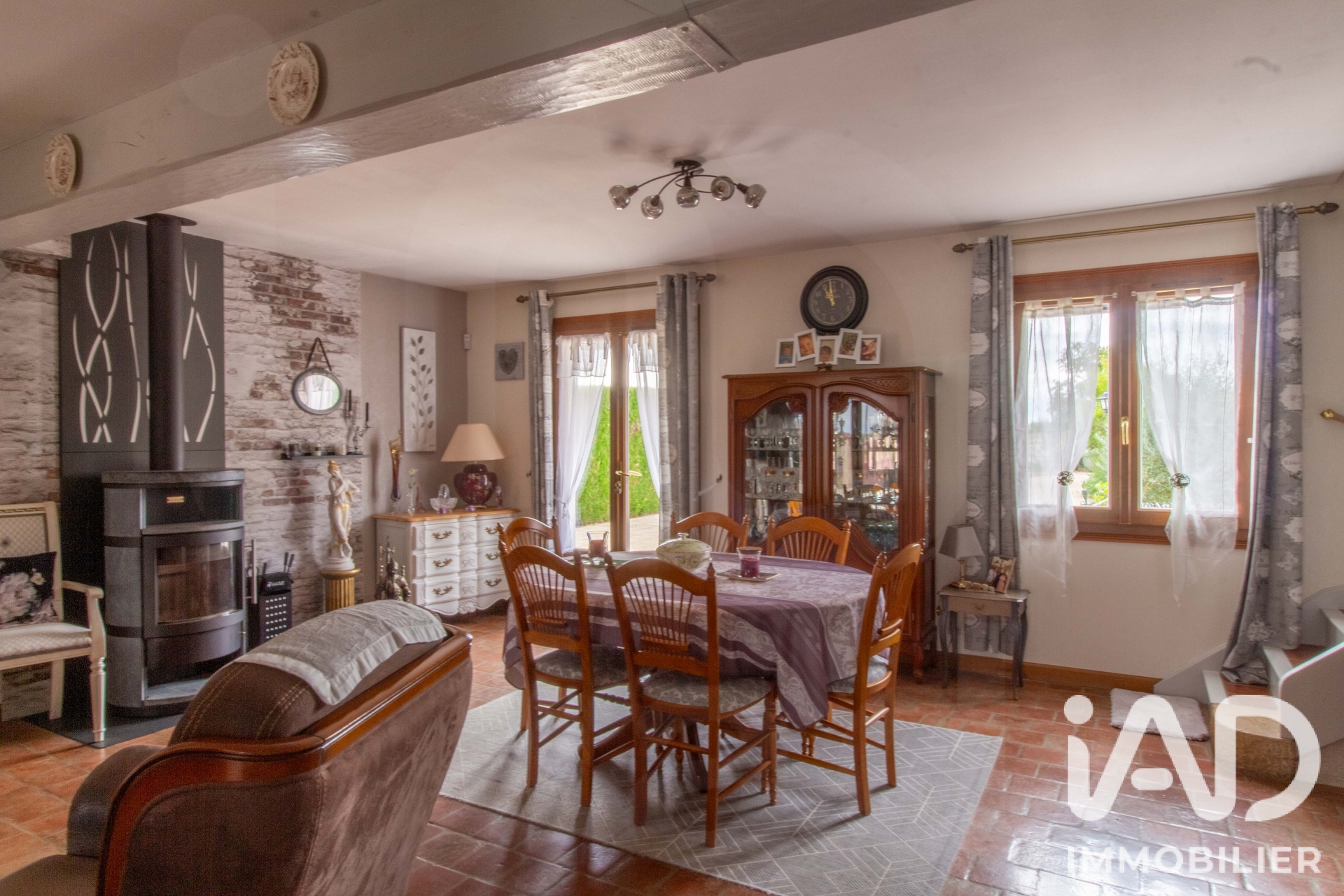 Vente maison à Darvoy (45150) : maison de campagne 6 pièces 133 m² - 2109641 — 5