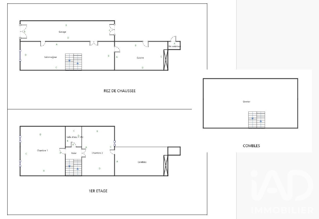 Vente maison à Bruges-Capbis-Mifaget (64800) : maison de village 4 pièces 122 m² - 2109911 — 20