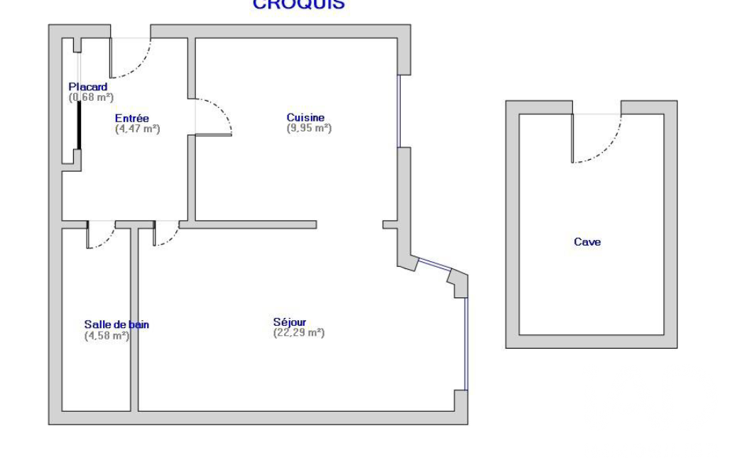 Vente Appartement 2 pièces