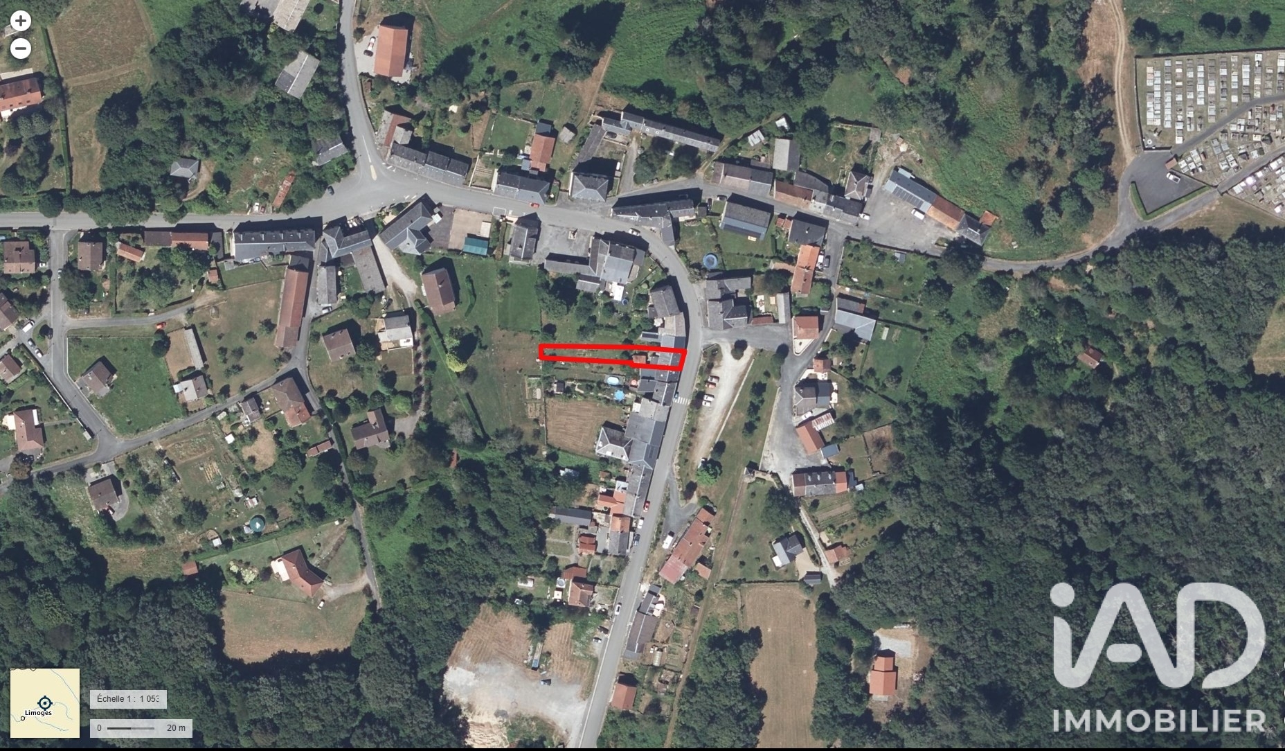 Vente maison à Châtelus-le-Marcheix (23430) : maison de village 7 pièces 110 m² - 2103957 — 30