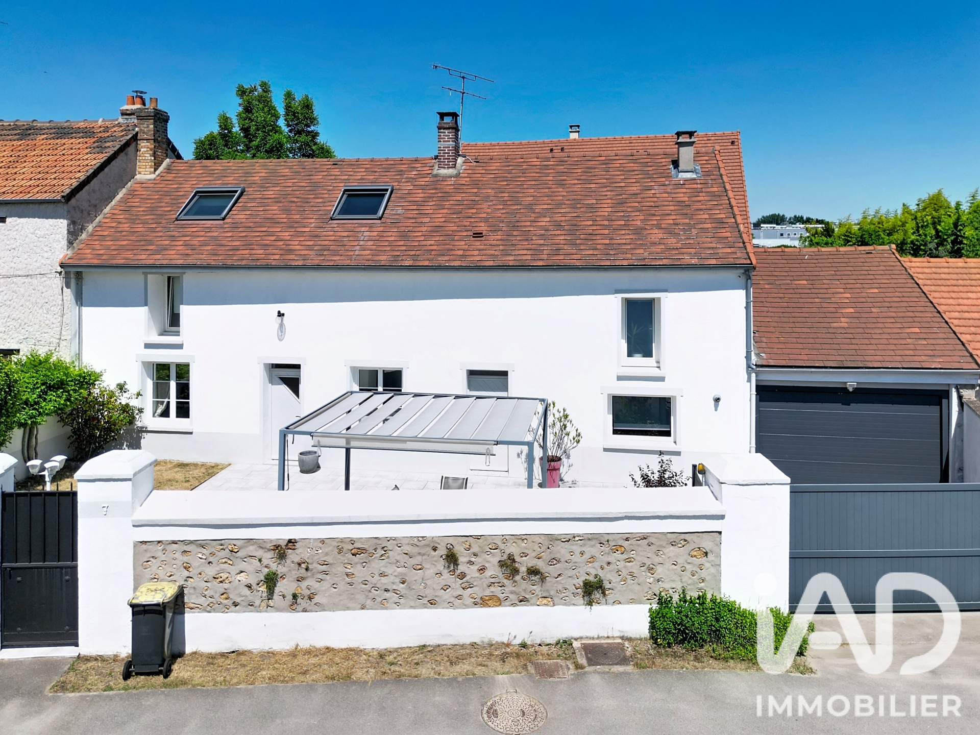 Vente maison à Bruyères-le-Châtel (91680) : longère 7 pièces 152 m² - 2110728 — 24