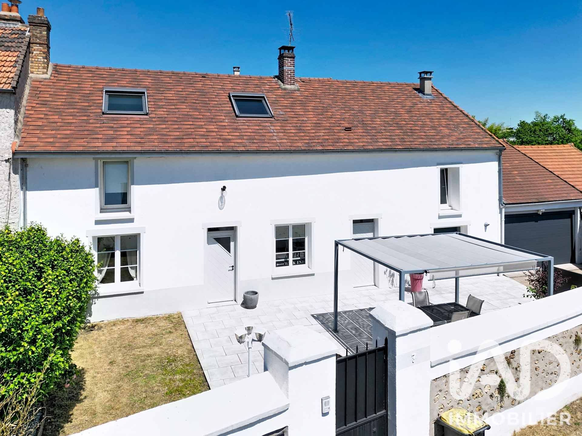 Vente maison à Bruyères-le-Châtel (91680) : longère 7 pièces 152 m² - 2110728 — 22