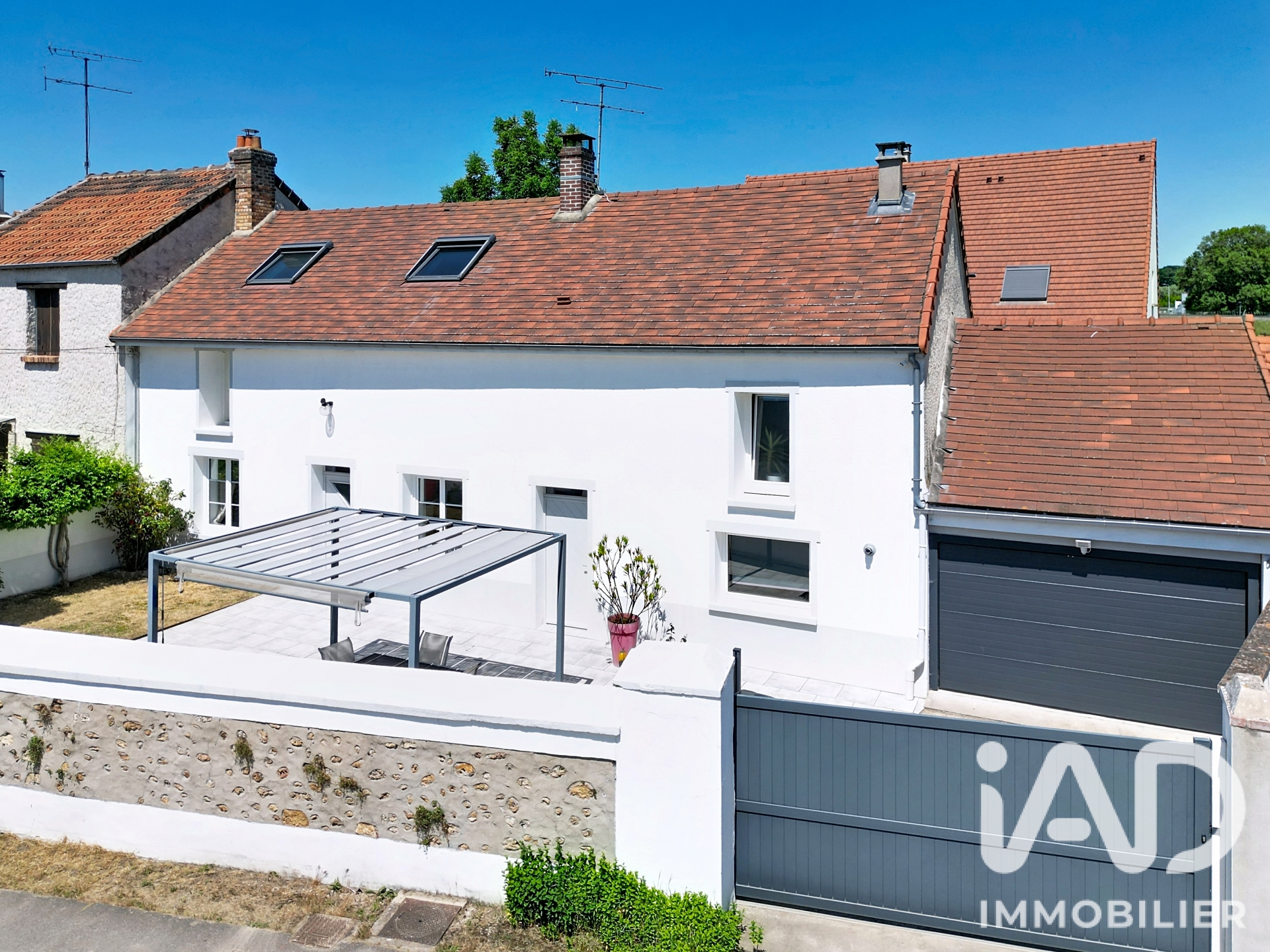 Vente maison à Bruyères-le-Châtel (91680) : longère 7 pièces 152 m² - 2110728 — 21