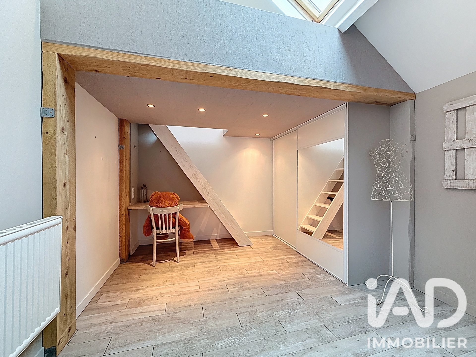 Vente maison à Bruyères-le-Châtel (91680) : longère 7 pièces 152 m² - 2110728 — 16