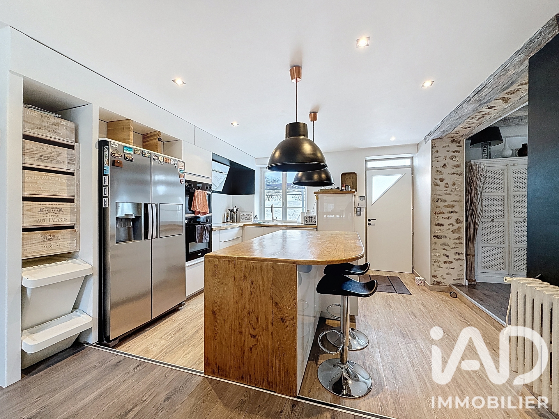 Vente maison à Bruyères-le-Châtel (91680) : longère 7 pièces 152 m² - 2110728 — 5
