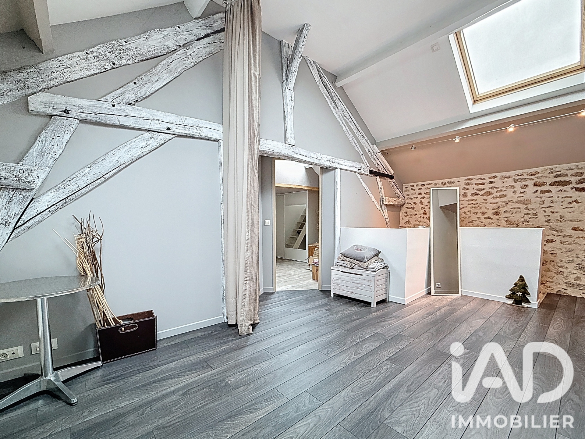 Vente maison à Bruyères-le-Châtel (91680) : longère 7 pièces 152 m² - 2110728 — 12