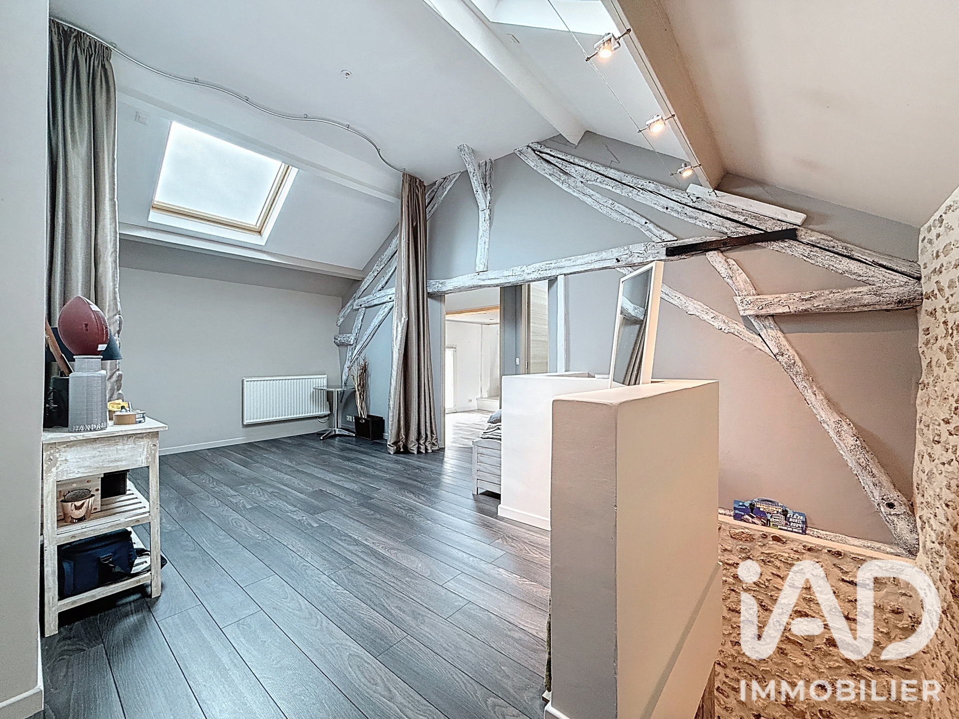 Vente maison à Bruyères-le-Châtel (91680) : longère 7 pièces 152 m² - 2110728 — 11