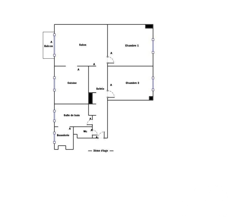 Vente appartement à Joinville-le-Pont (94340) : appartement 3 pièces 62 m² - 2105255 — 11