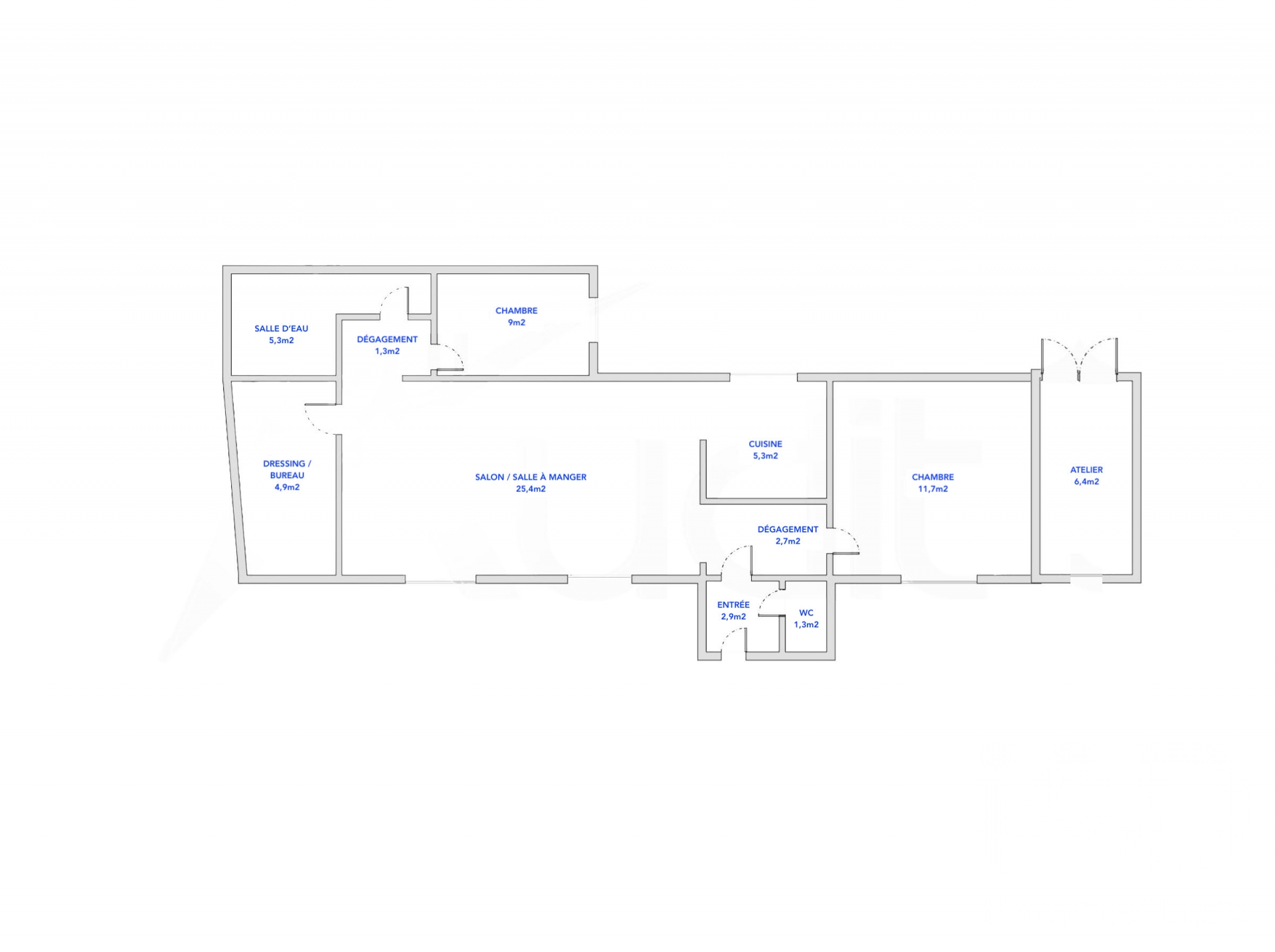 Vente maison à Montreuil (93100) : maison 3 pièces 70 m² - 2111432 — 13