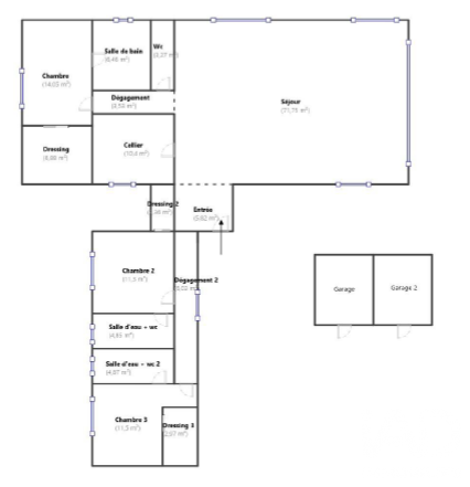 Vente maison à Cazères (31220) : maison 5 pièces 167 m² - 2111103 — 22