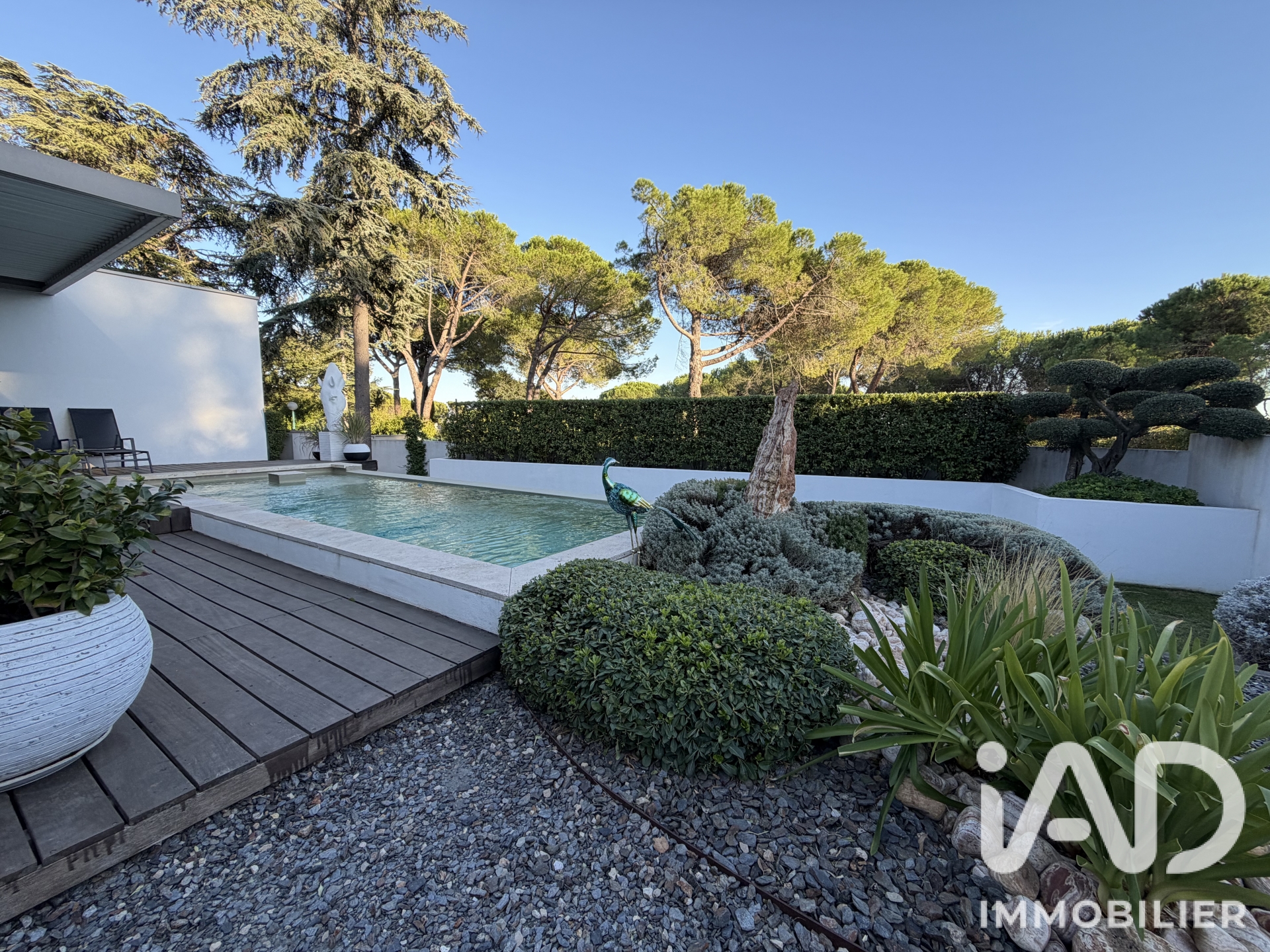 Vente maison à Nages-et-Solorgues (30114) : maison d'architecte 5 pièces 160 m² - 2111765 — 8