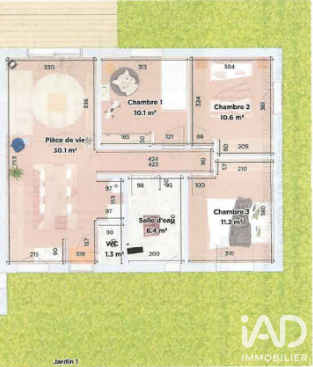 Vente maison à Saint-Hilaire-de-Riez (85270) : maison traditionnelle 4 pièces 70 m² - 2111306 — 6