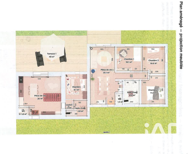 Vente maison à Saint-Hilaire-de-Riez (85270) : maison traditionnelle 4 pièces 70 m² - 2111306 — 8