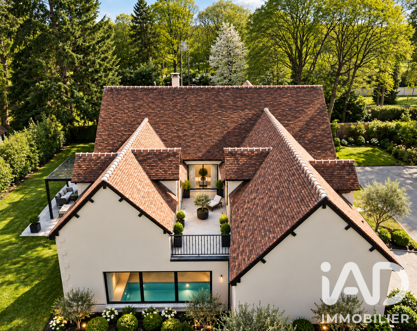 Vente maison à Saint-Léger-en-Yvelines (78610) : maison d'architecte 8 pièces 400 m² - 2111981 — 14