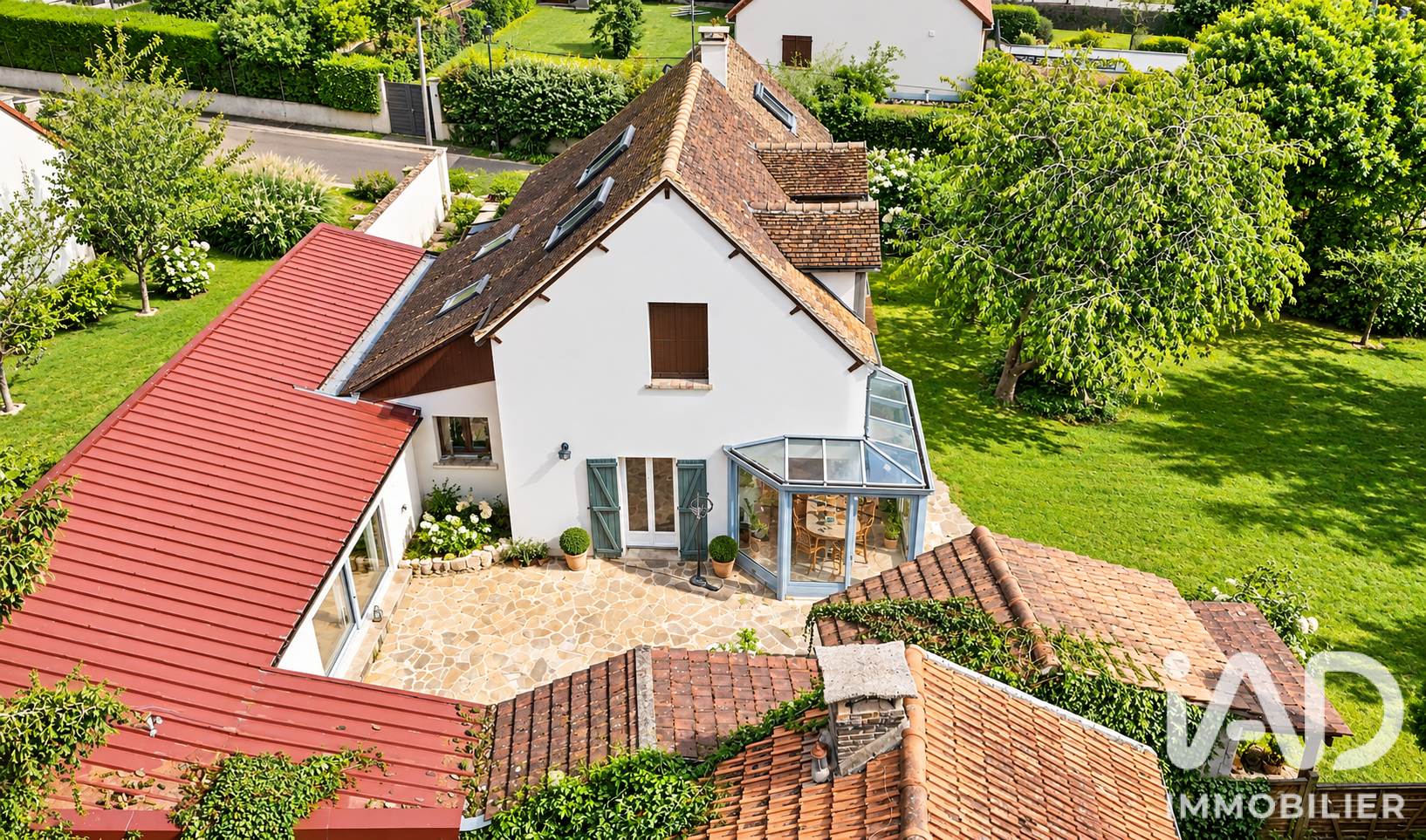 Vente maison à Thoiry (78770) : maison de village 7 pièces 200 m² - 2098866 — 17