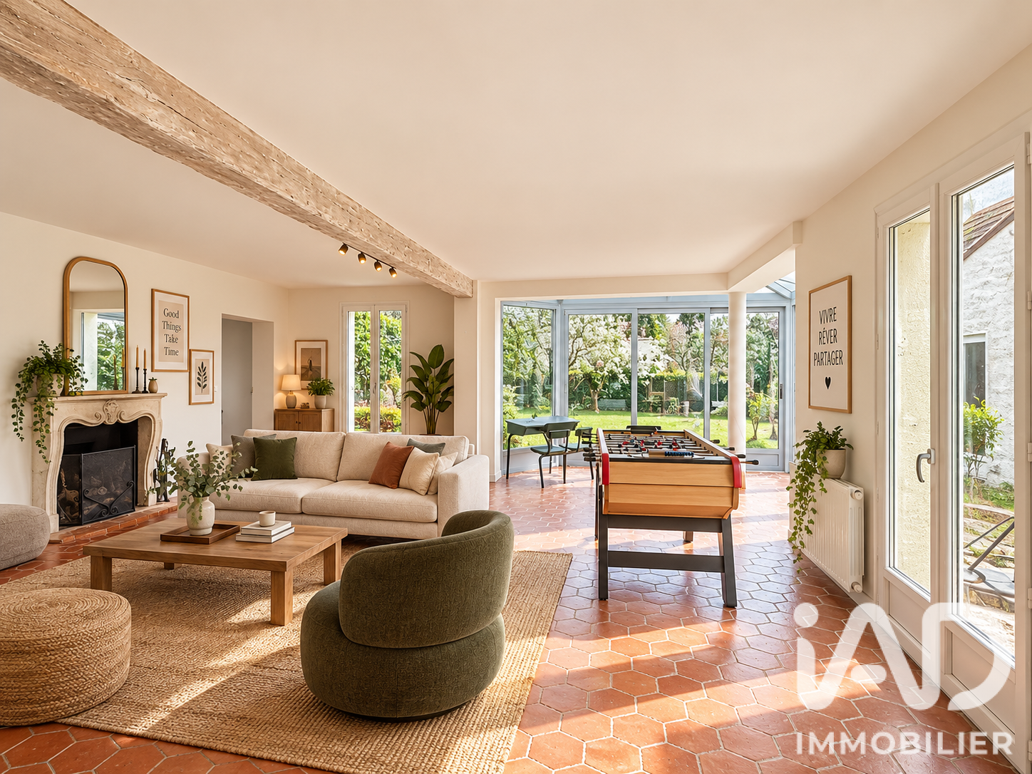 Vente maison à Thoiry (78770) : maison de village 7 pièces 200 m² - 2098866 — 8