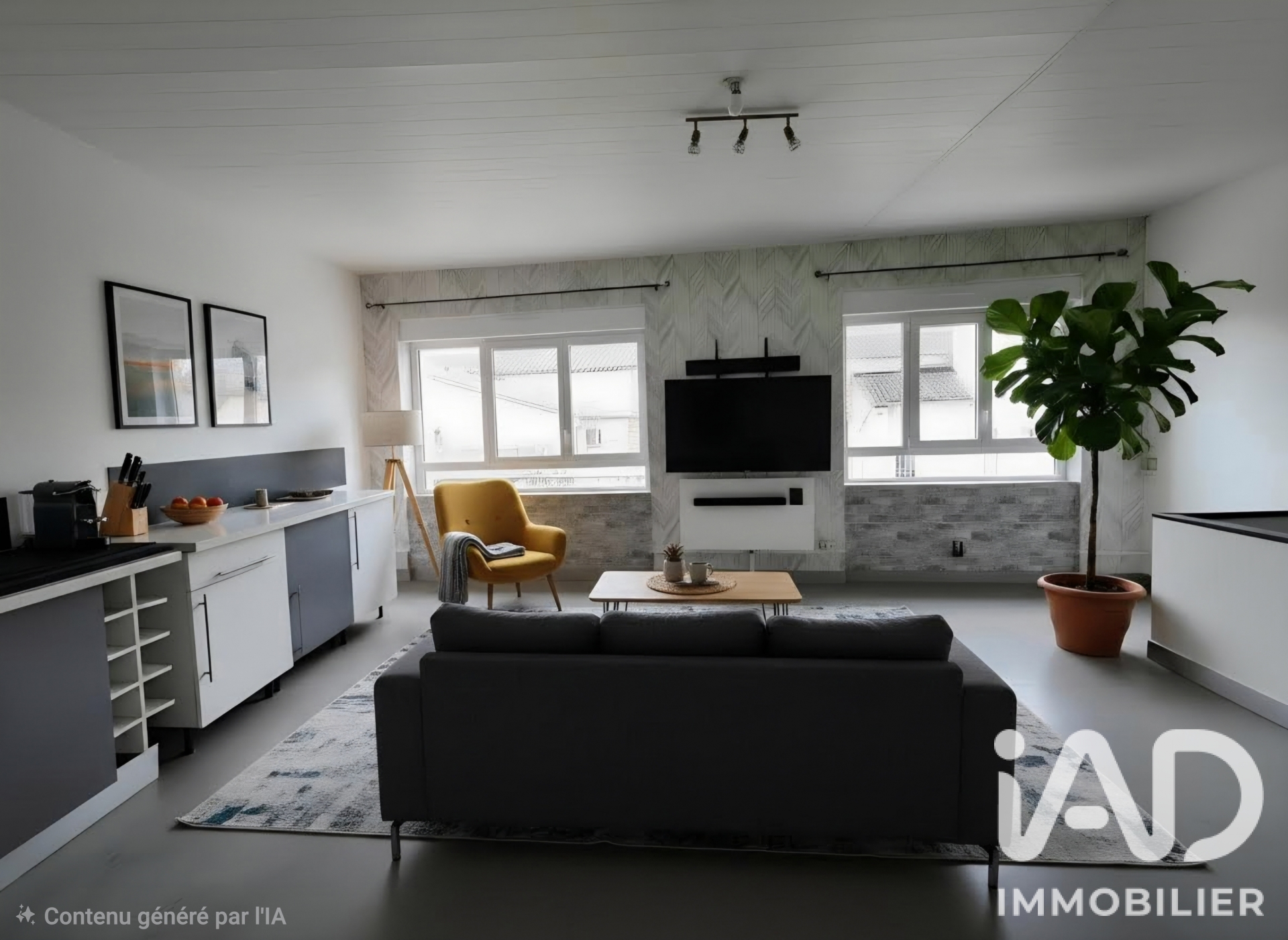 Vente maison à Rouillac (16170) : maison de ville 3 pièces 90 m² - 2112572 — 5