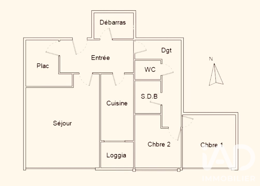 Vente appartement à Bobigny (93000) : appartement 3 pièces 73 m² - 2106512 — 10