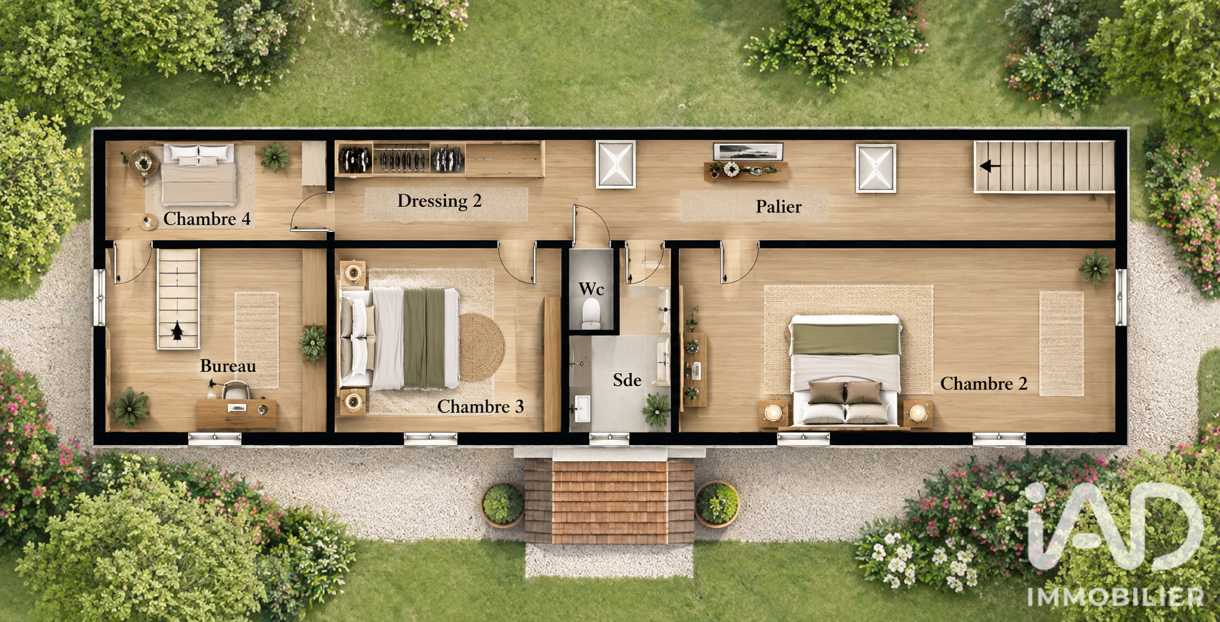 Vente maison à Thoiry (78770) : maison de village 7 pièces 200 m² - 2098866 — 13