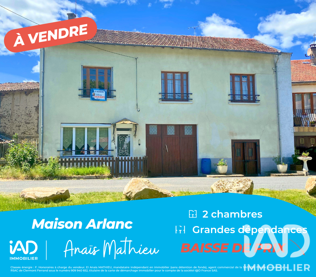 Vente Maison de village 3 pièces