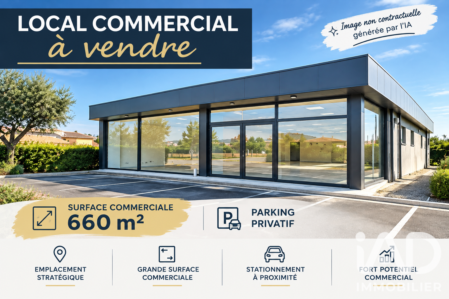 Commerce à vendre à Monteux — 998 000 € — IAD France