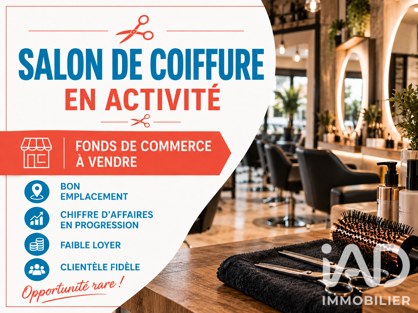 Commerce à vendre à Le Mée-sur-Seine — 28 000 € — IAD France