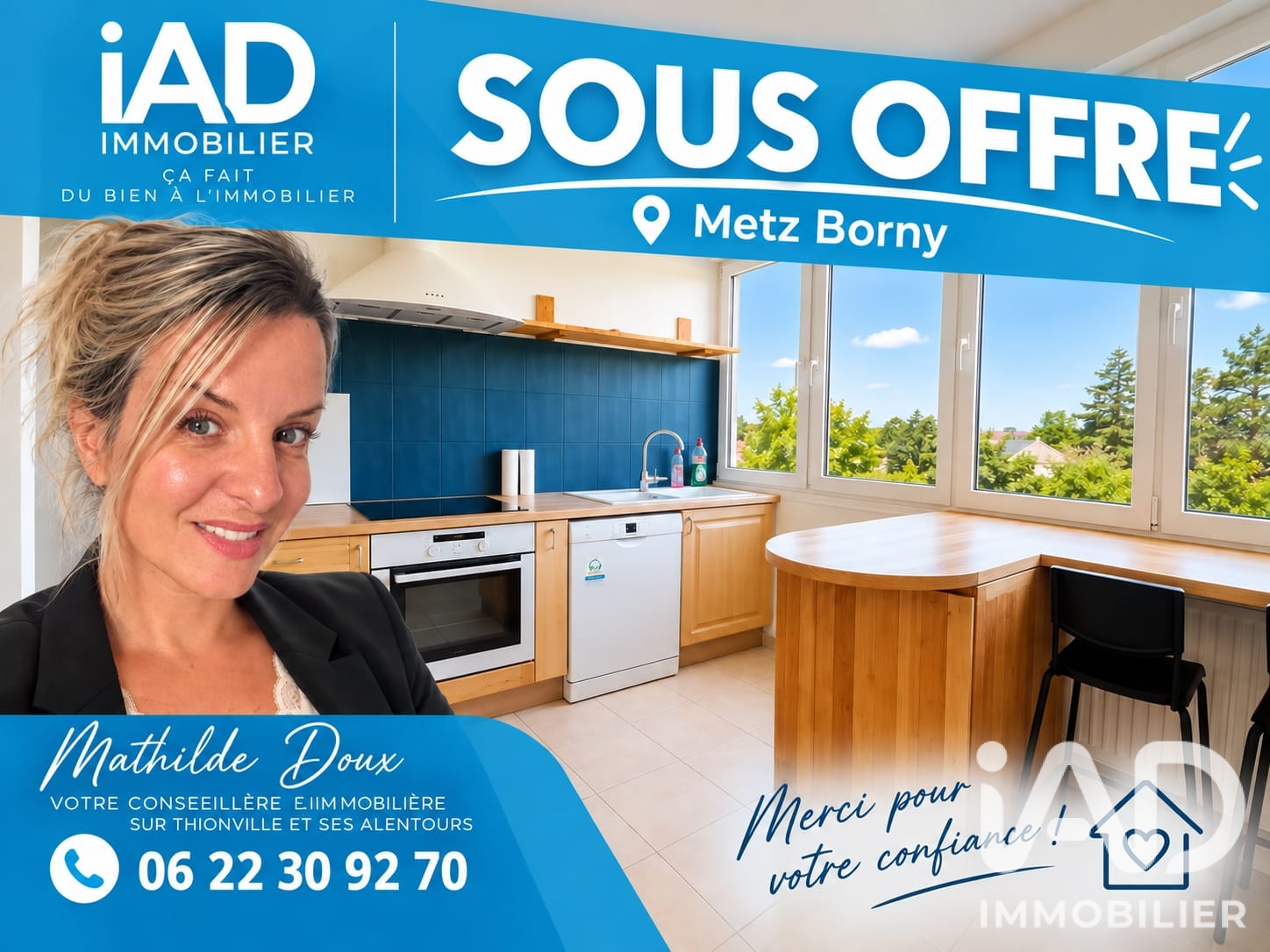 Appartement à vendre à Metz — 96 000 € — IAD France