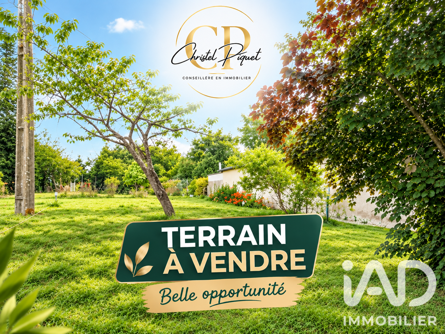 Terrain à vendre à Orgères — 120 000 € — IAD France