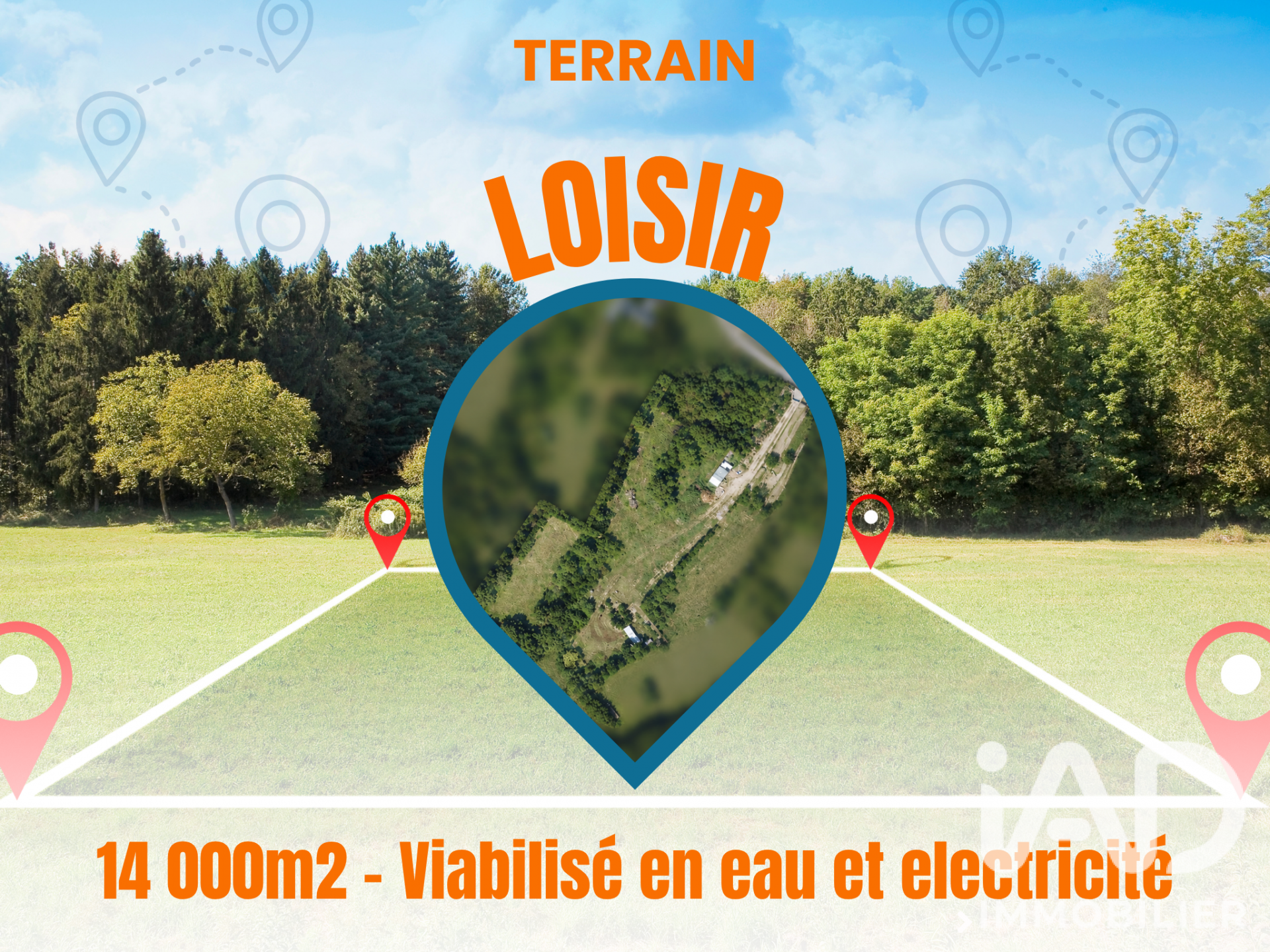 Vente Surface diverse 14 000 m²