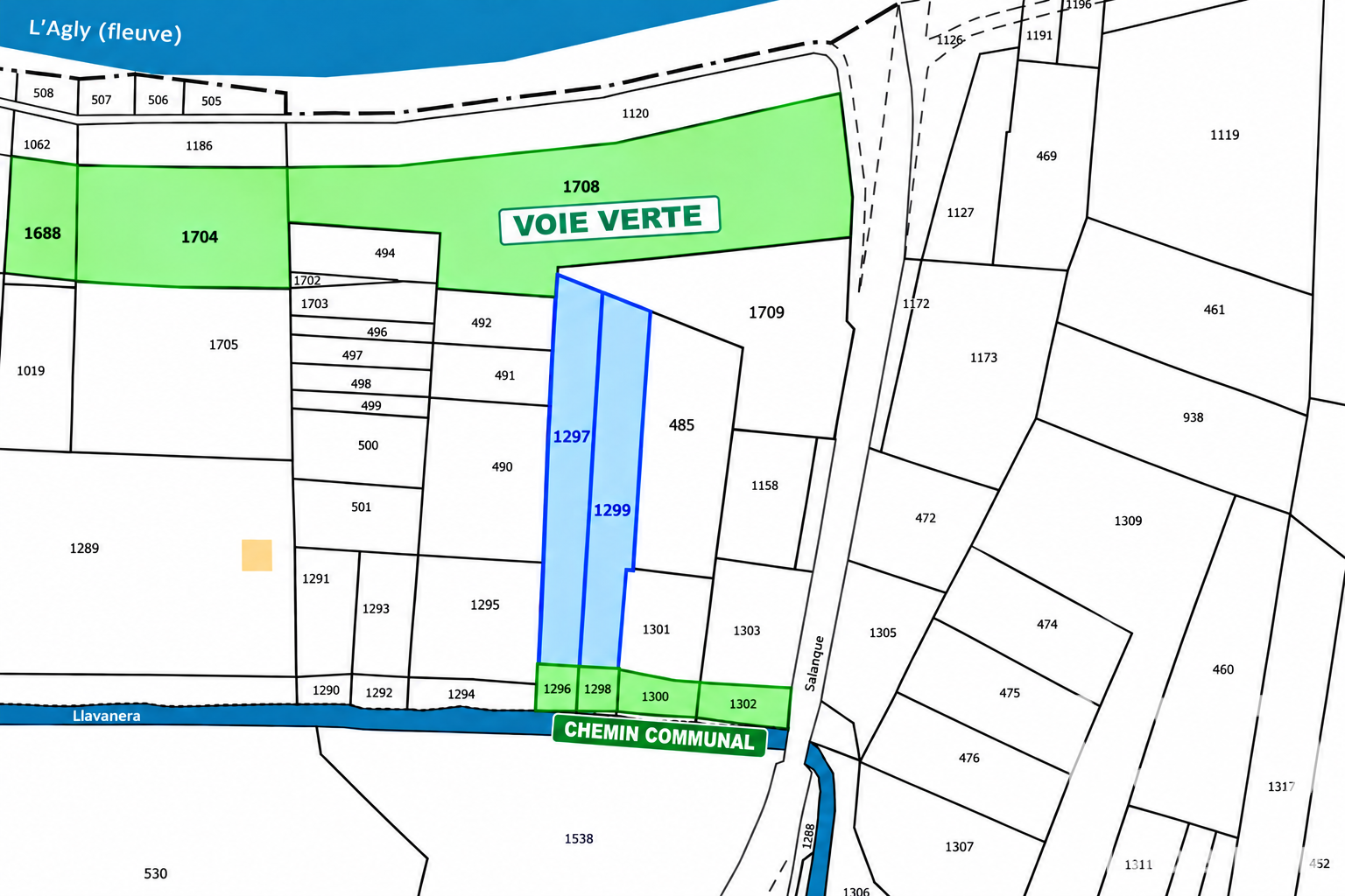Vente Terrain agricole 3 523 m²