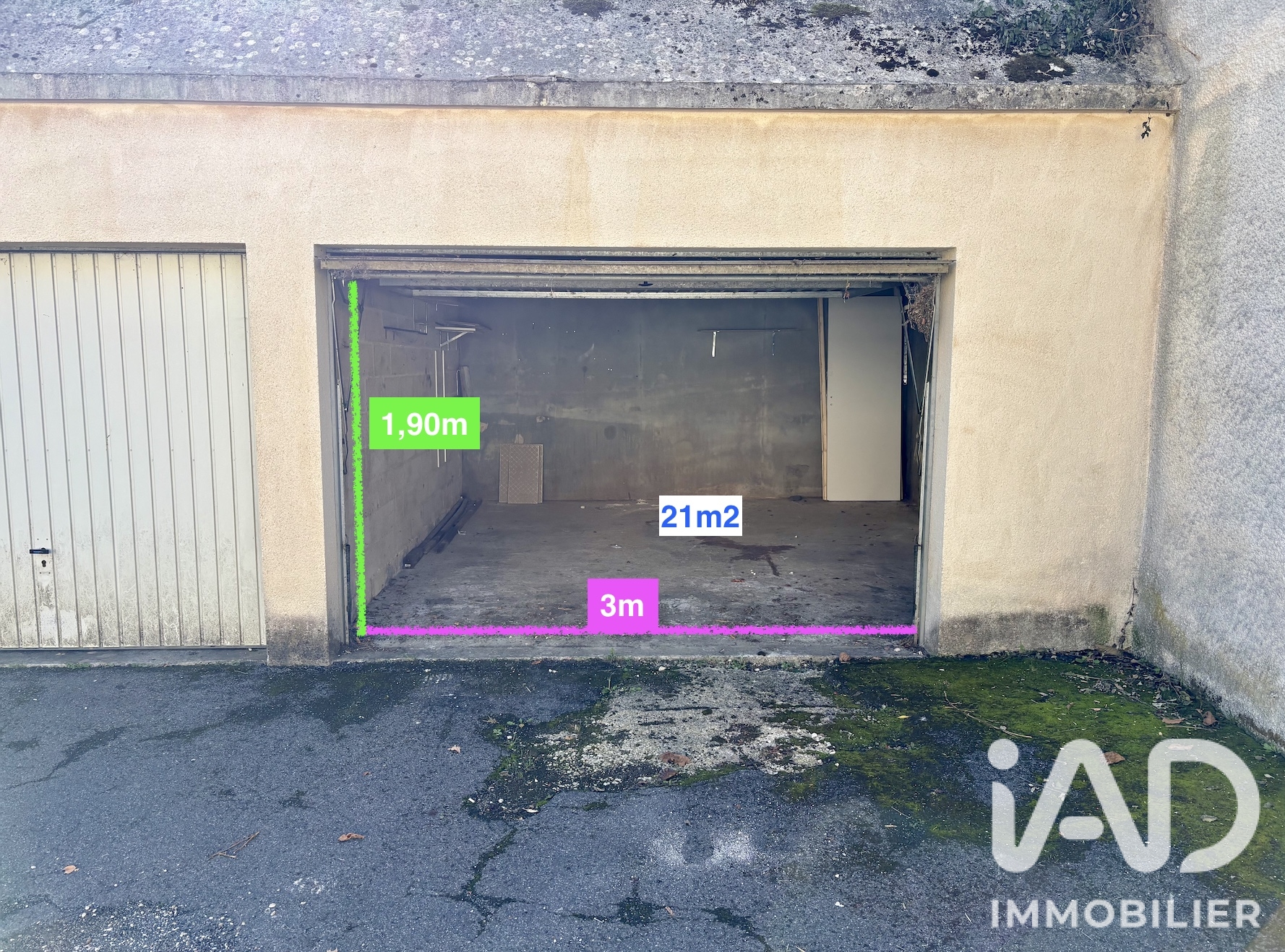 Vente Garage 21 m²