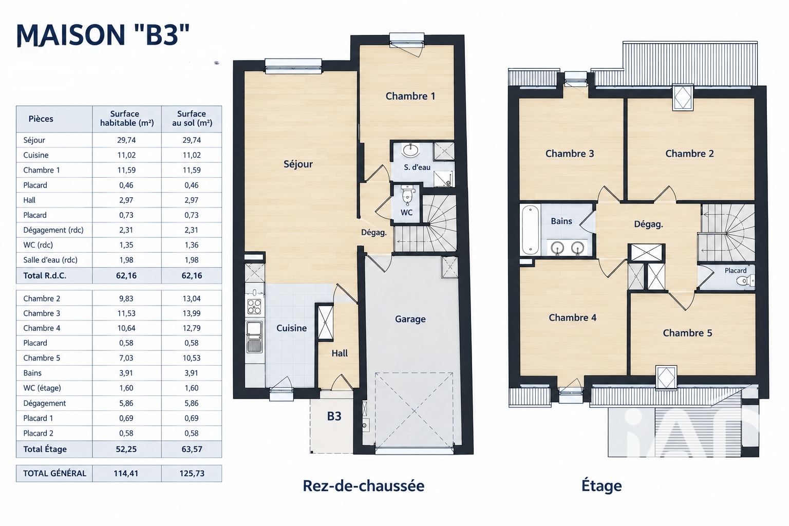 Vente maison à Betton (35830) : maison 6 pièces 114 m² - 2139198 — 17