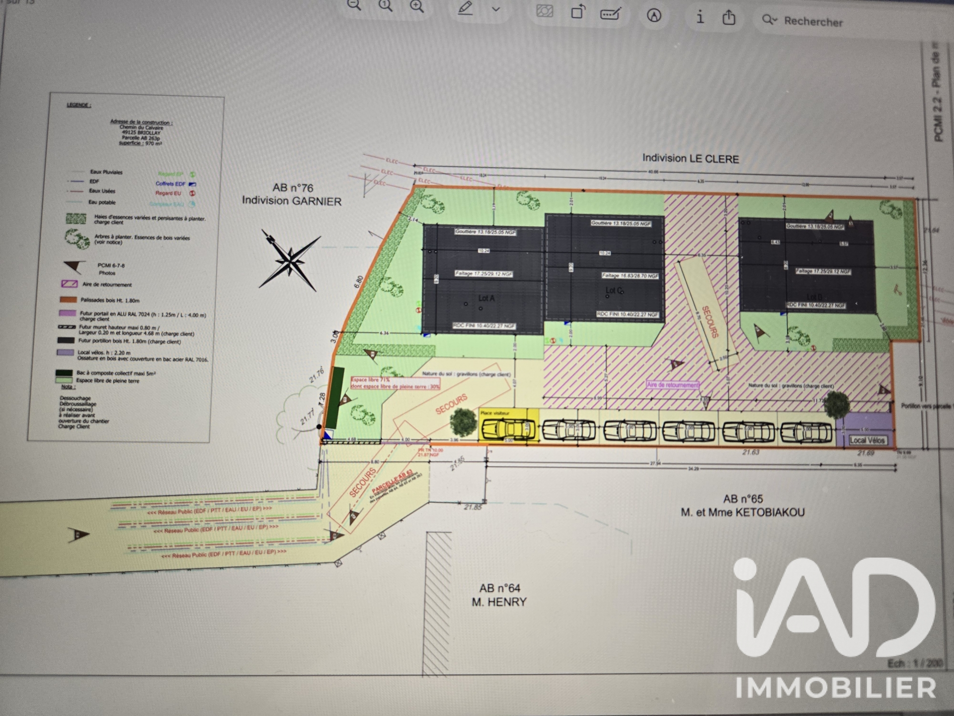 Vente maison à Briollay (49125) : maison traditionnelle 4 pièces 76 m² - 2137326 — 16