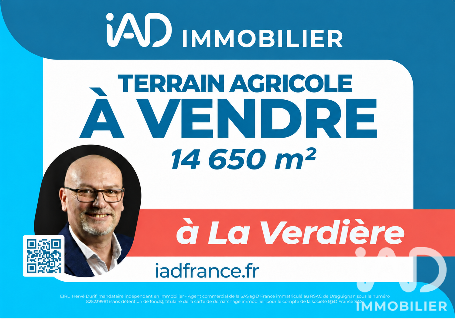 Vente Terrain agricole 14 650 m²