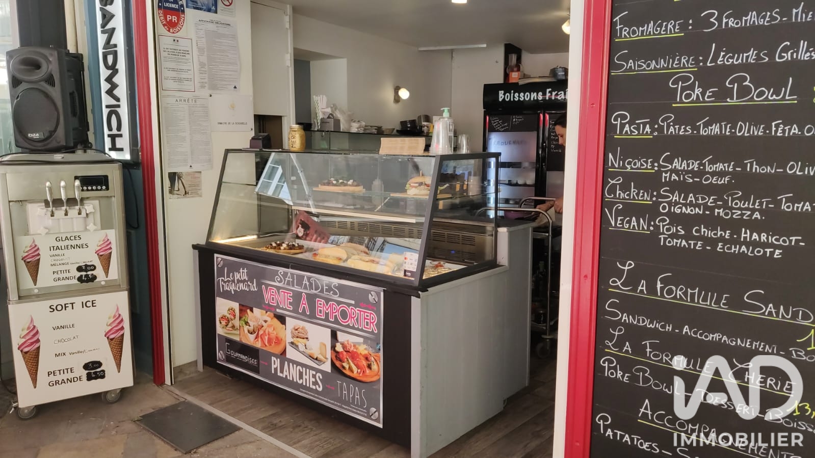 Vente Restauration rapide 16 m²